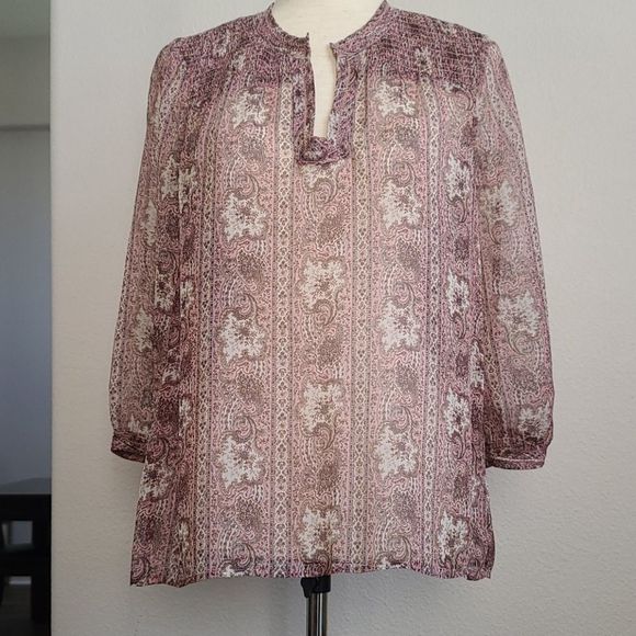 Chelsea & Violet Tops - CHELSEA AND VIOLET  BOHO STYLE TOP